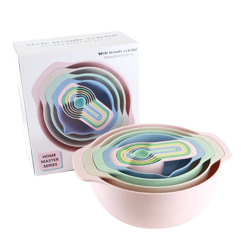 10 Pcs Measuring & Mixing Bowl Set - Yorkn Inc✅