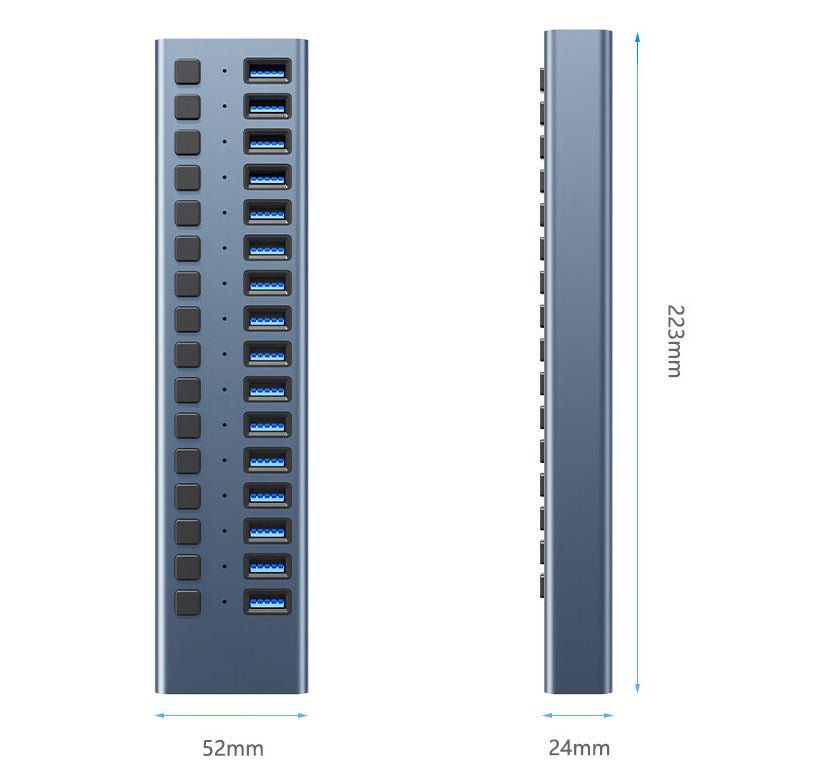16 Ports Usb 3.0 Data Port - Yorkn Inc✅