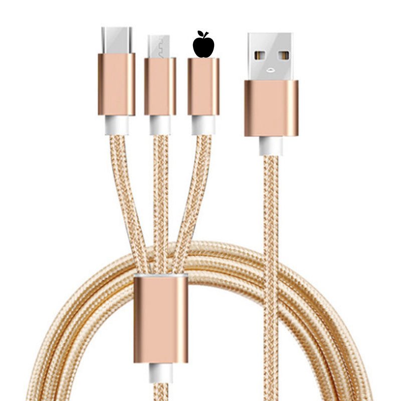 3 - in - 1 Mobile Phone Charging Cable - Yorkn Inc✅
