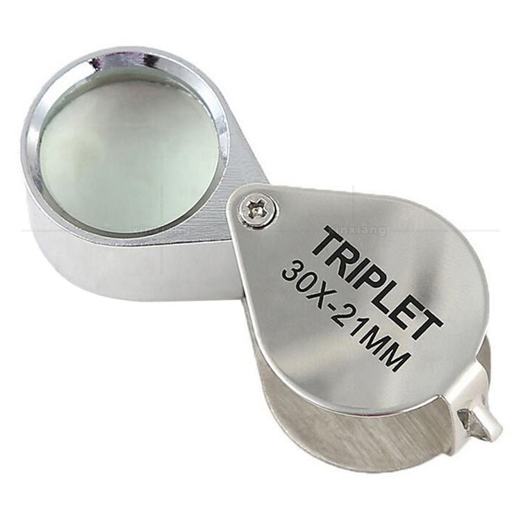 30 X 21mm Glass Jeweler Loupe Magnifier - Yorkn Inc✅