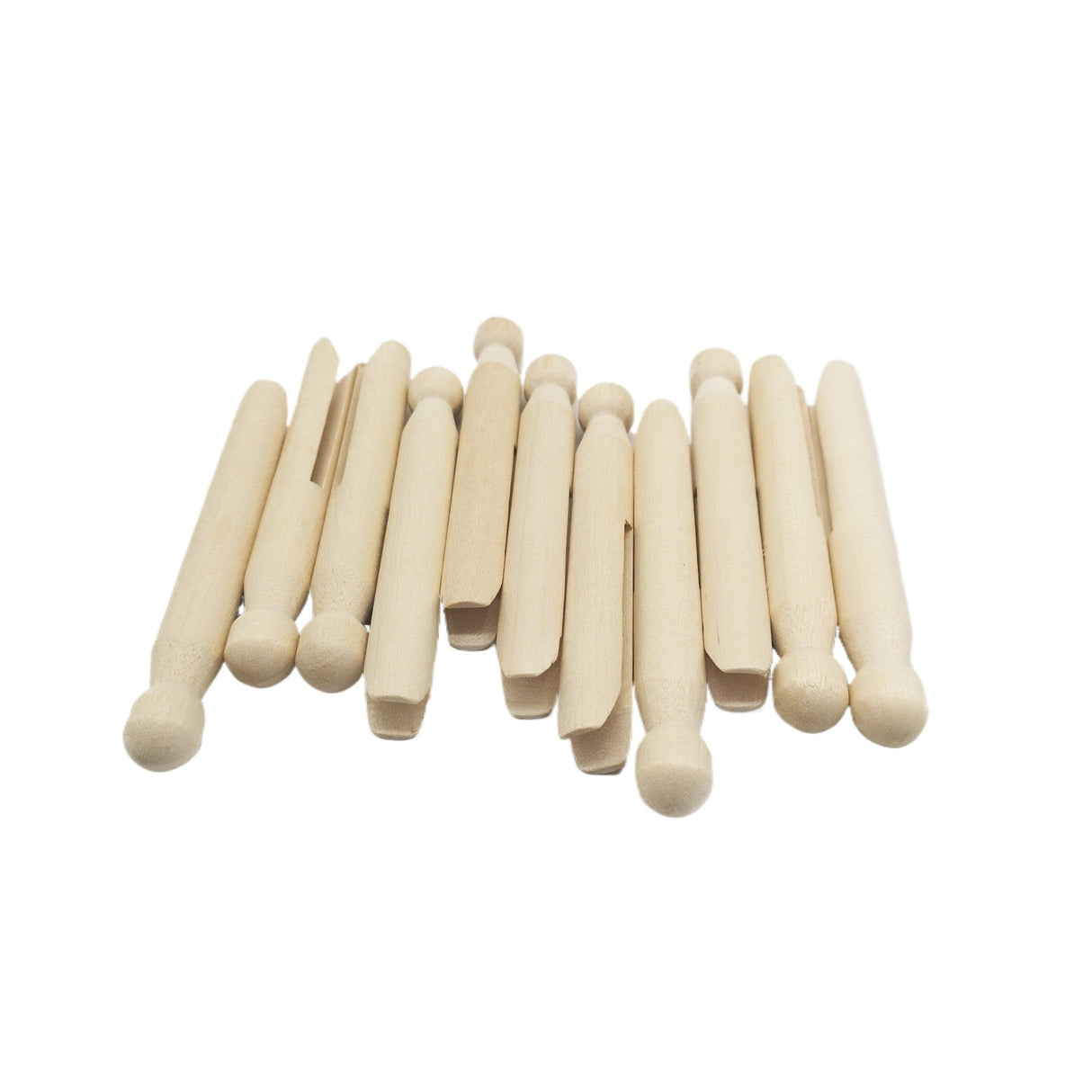 3.74" Round Wooden Clothespin - Yorkn Inc✅