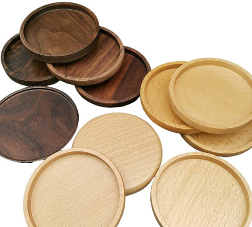 Dessous de verre en bois de pin