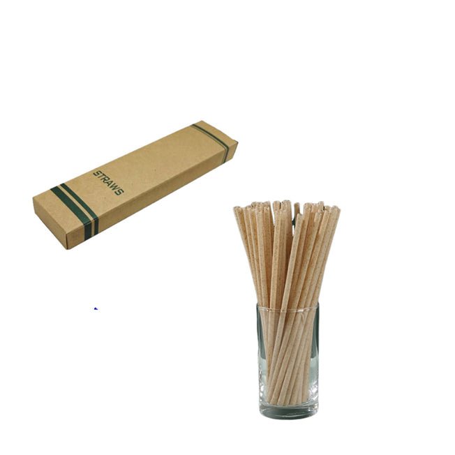 50pcs Sugarcane Straws - Yorkn Inc✅