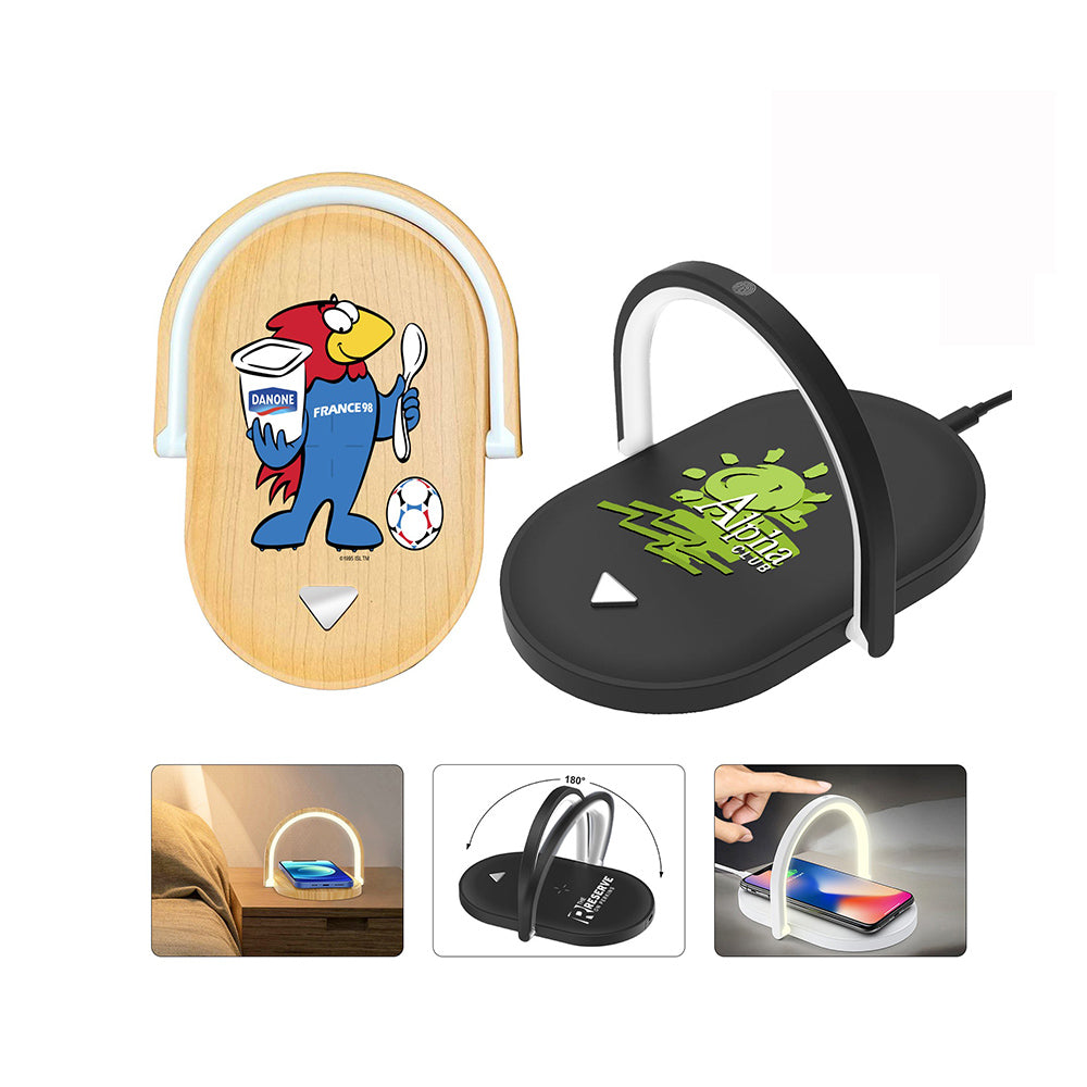 Chargeur sans fil pour veilleuse