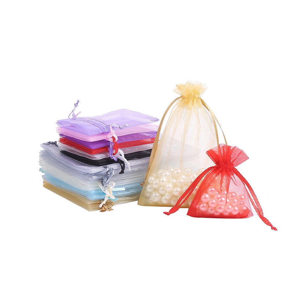 6 Inch X 8 Inch Organza Drawstring Bag - Yorkn Inc✅