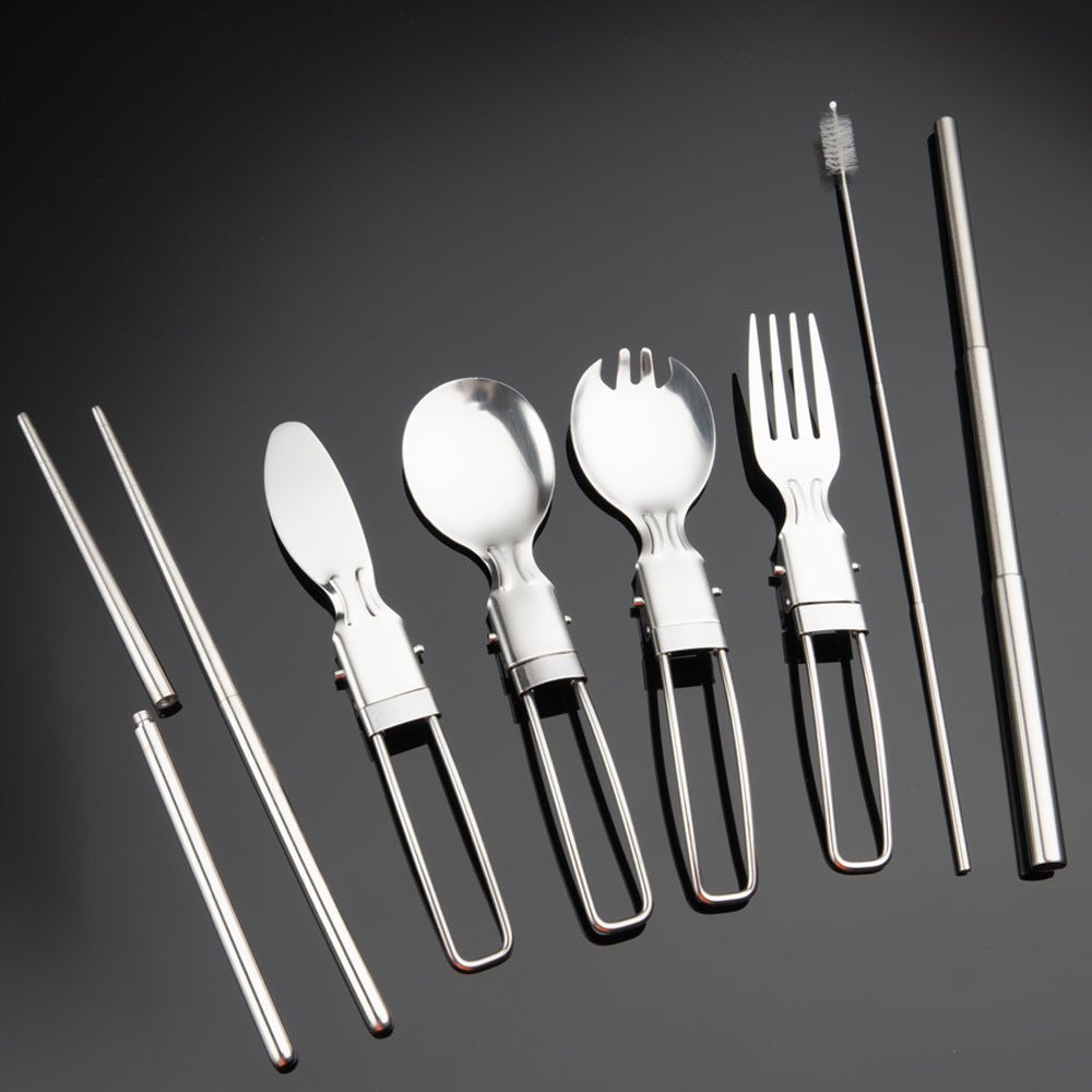 6 - piece Foldable Cutlery Set - Yorkn Inc✅