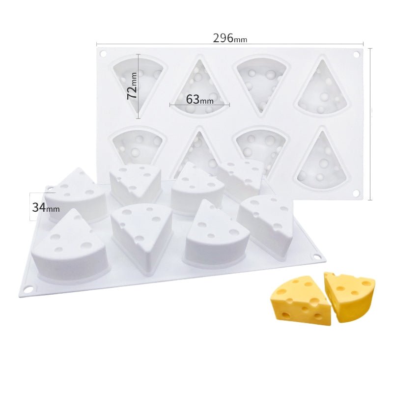 8 - piece Cheese Silicone Mold - Yorkn Inc✅