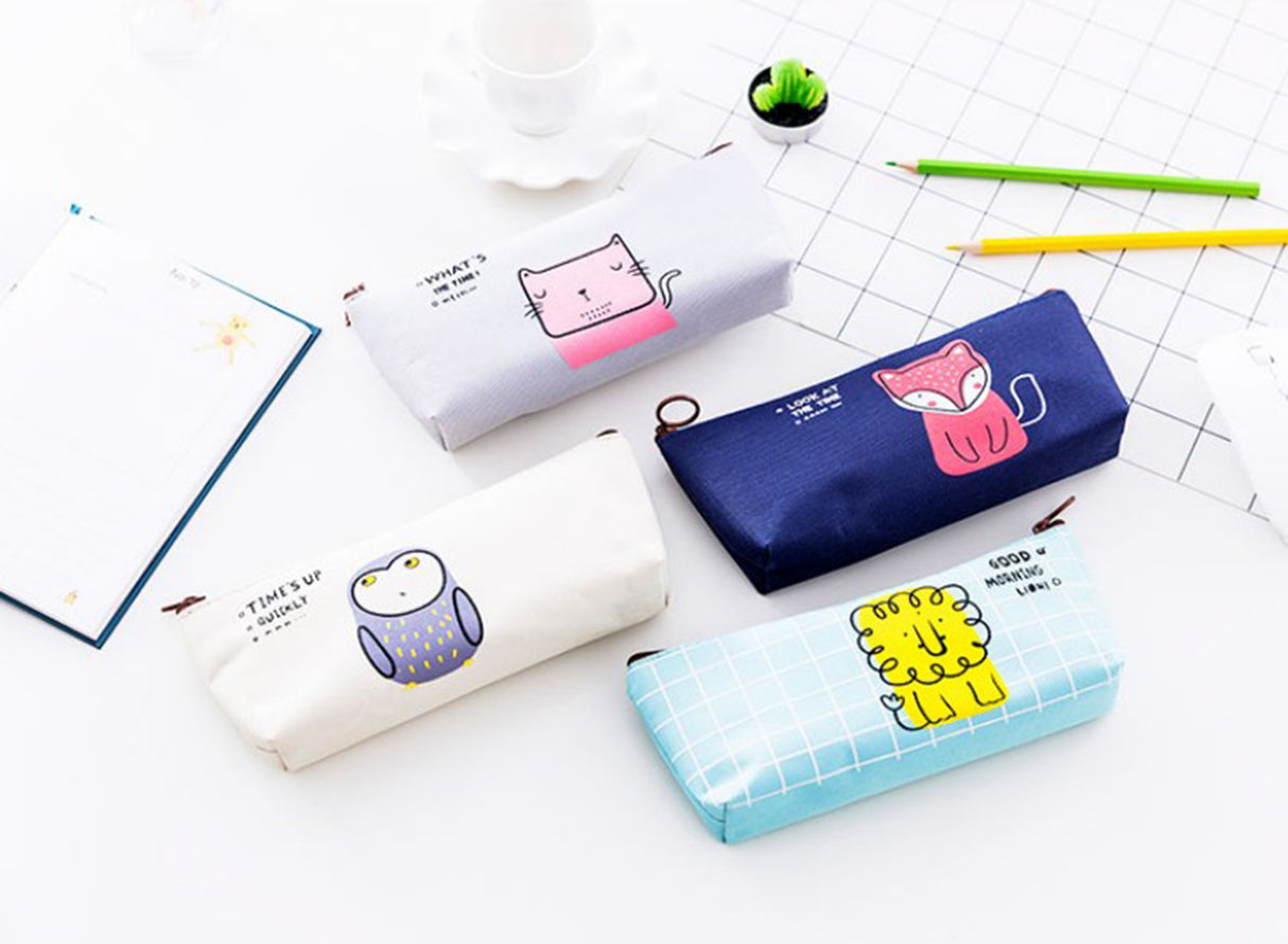 Estuche de lona para lápices
