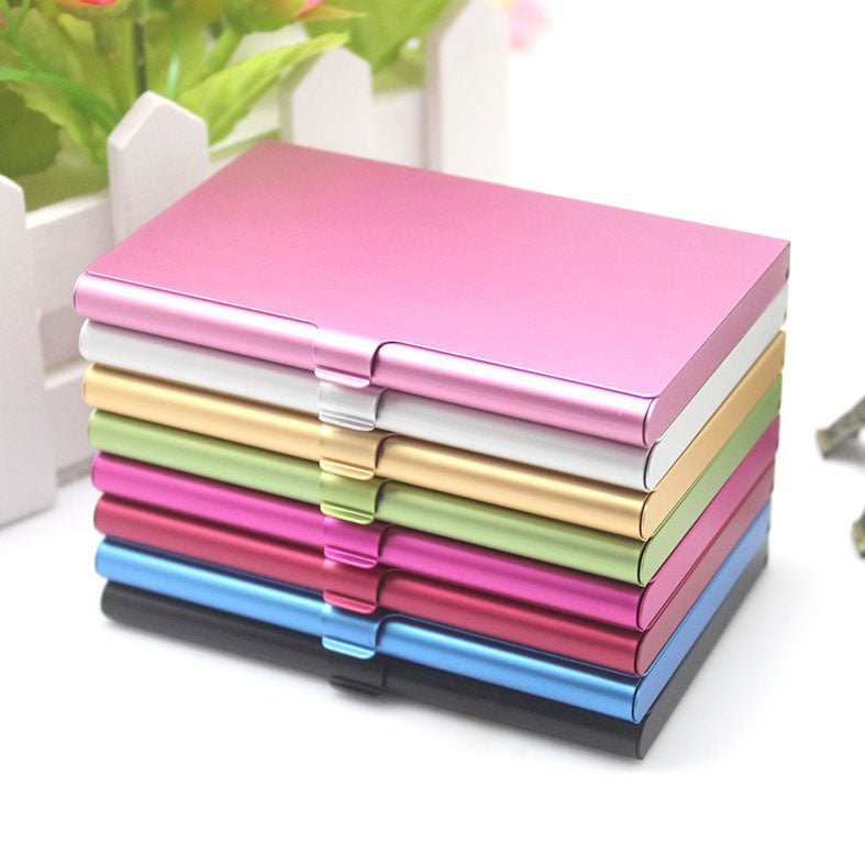 Aluminum Alloy Business Card Holders - Yorkn Inc✅
