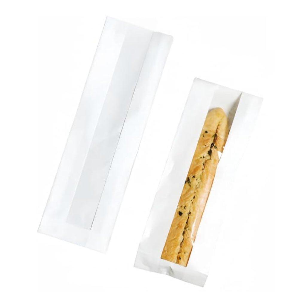 Baguette Paper Bag With Window - Yorkn Inc✅