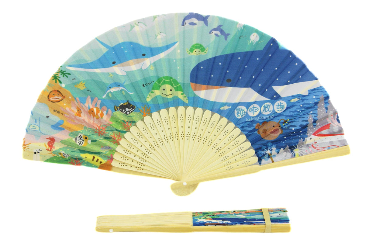 Bamboo Paper Fan - Yorkn Inc✅