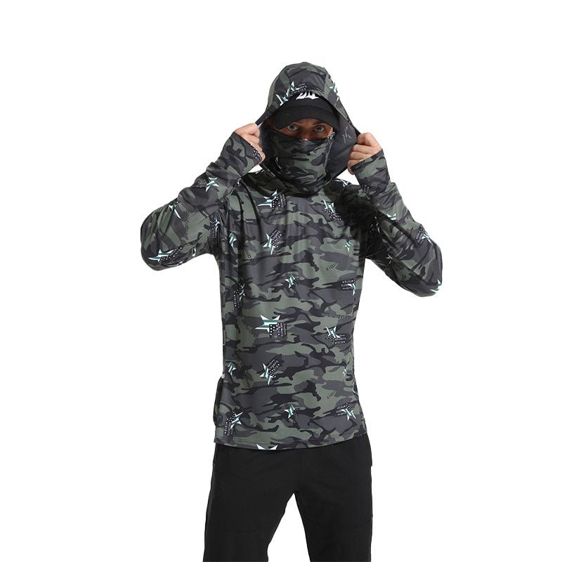 Camouflage Uv Protection Fishing Shirt - Yorkn Inc✅