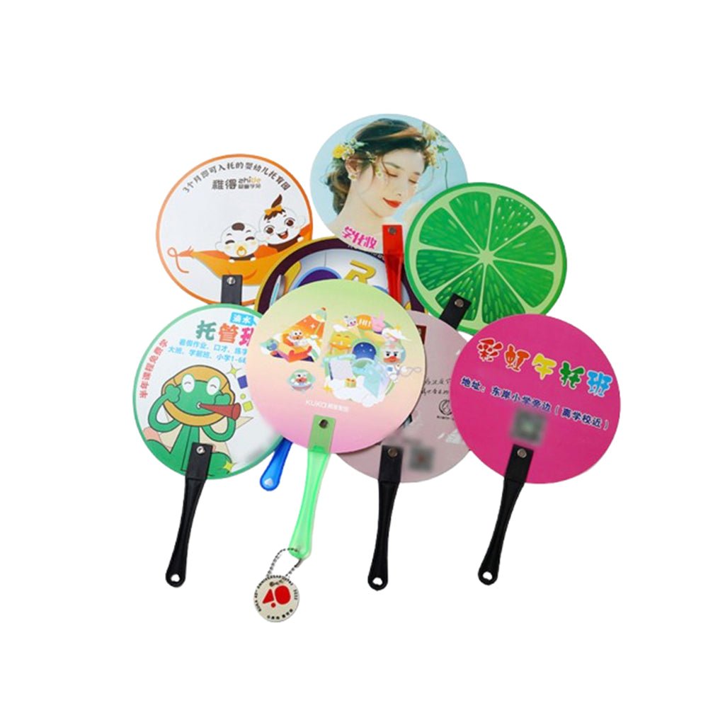 Clear Hand Fan - Yorkn Inc✅