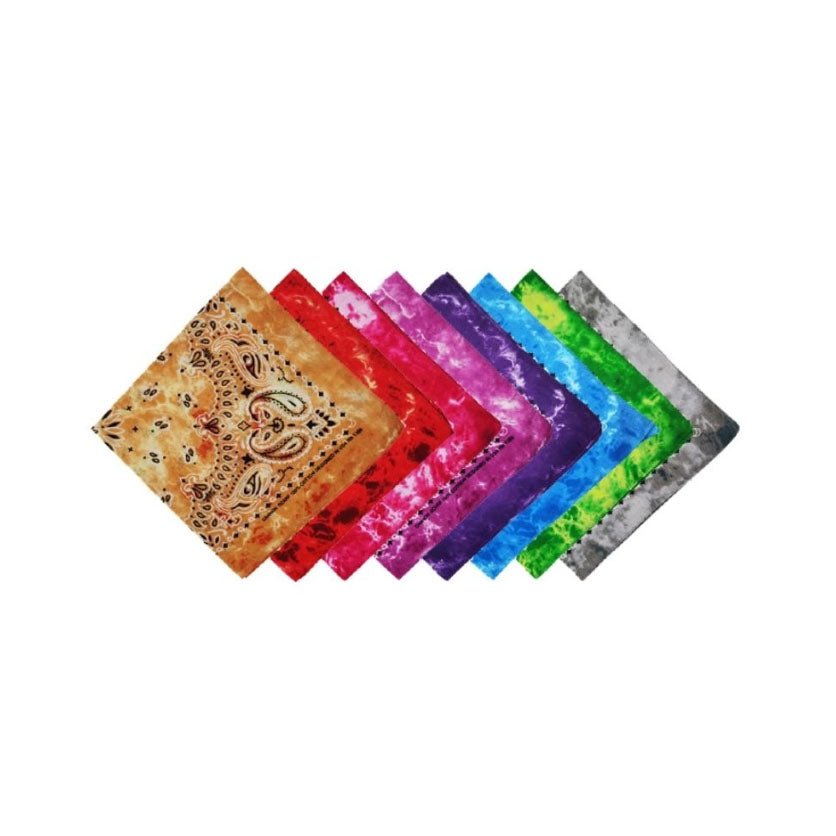 Cotton Tie - dye Bandana - Yorkn Inc✅