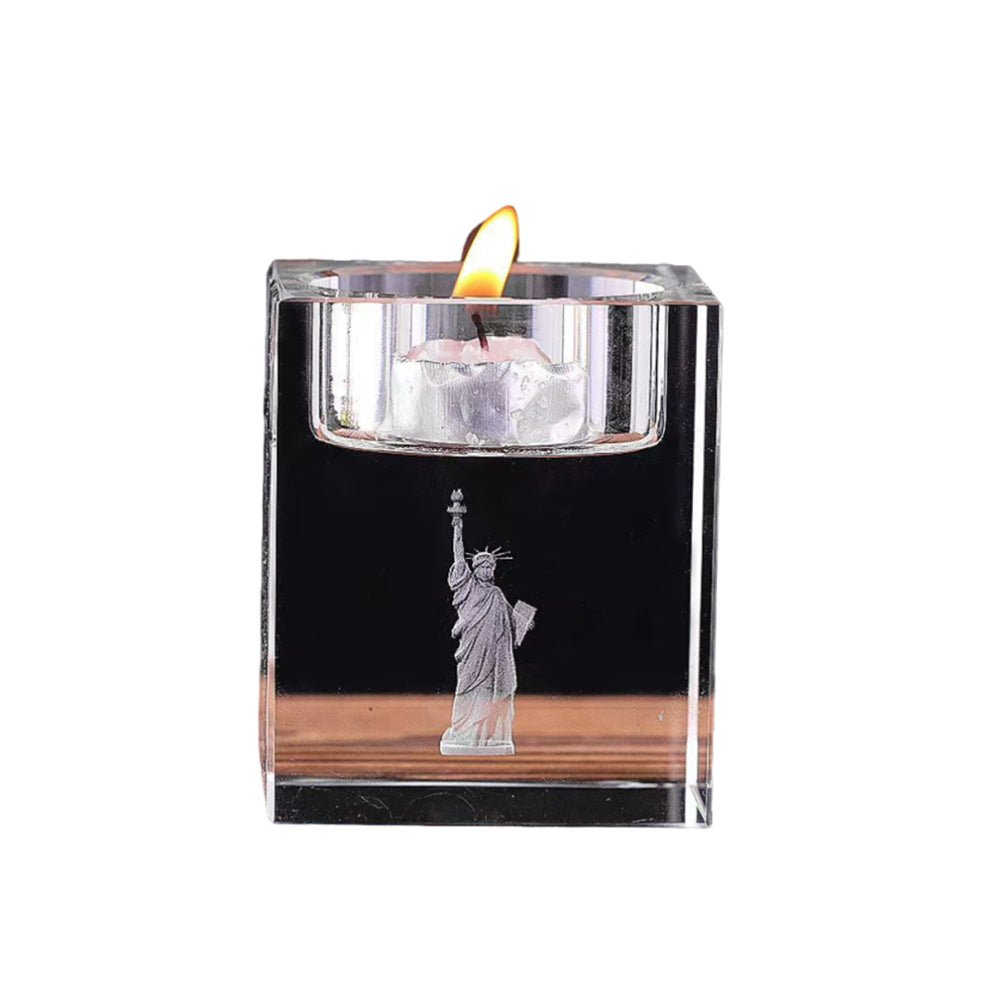 Crystal Candlestick Holder - Yorkn Inc✅