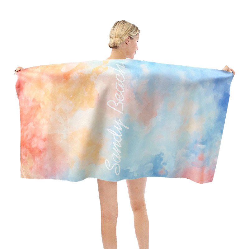 Custom Polyester Beach Towel - Yorkn Inc✅