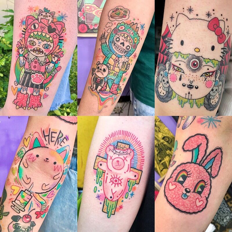 Custom Tattoo Design In Full Colors - Yorkn Inc✅