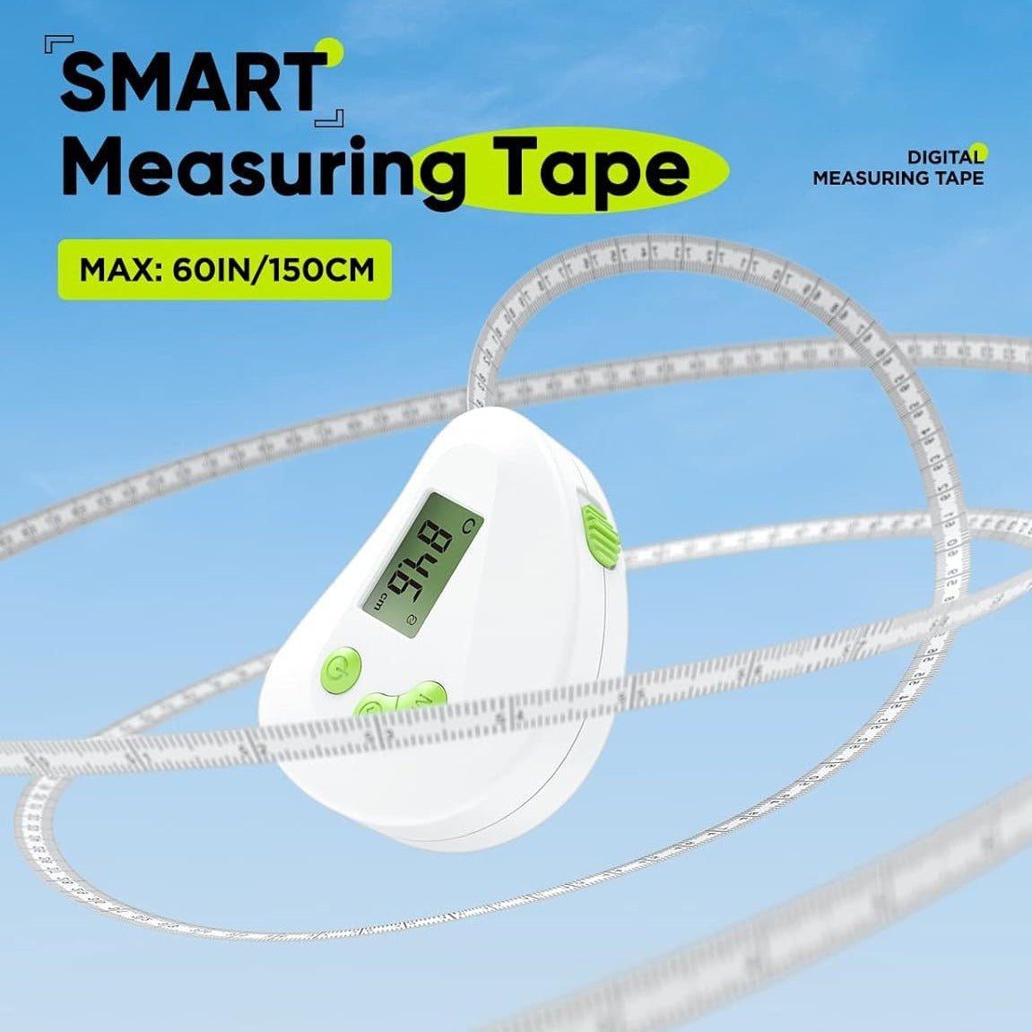 Digital Body Measurement Tape - Yorkn Inc✅