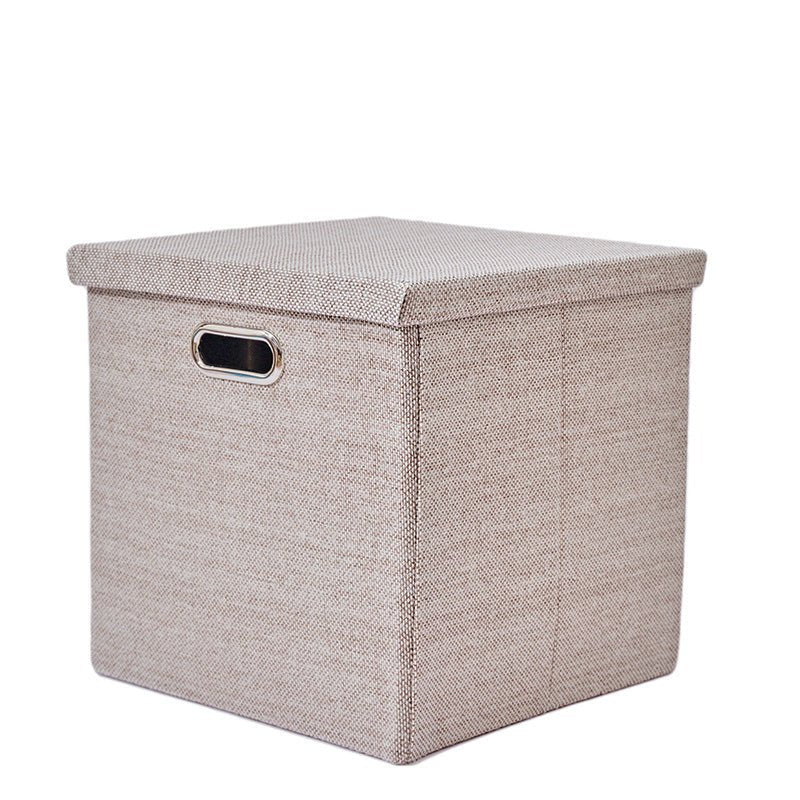 Foldable Cube Storage Bin With Lid - Yorkn Inc✅