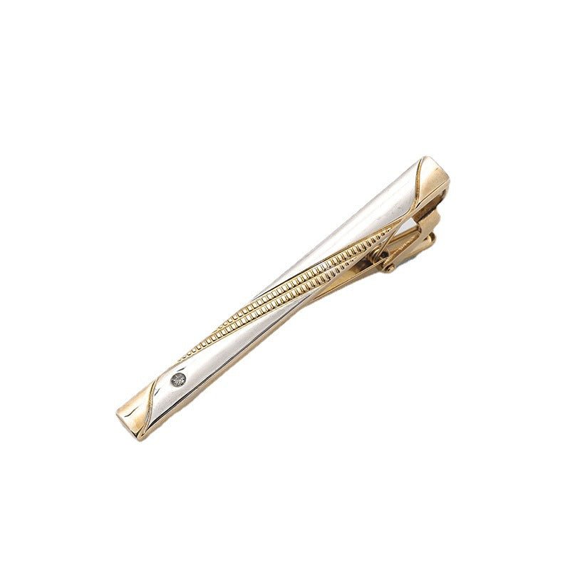 Golden Fashion Tie Clip - Yorkn Inc✅