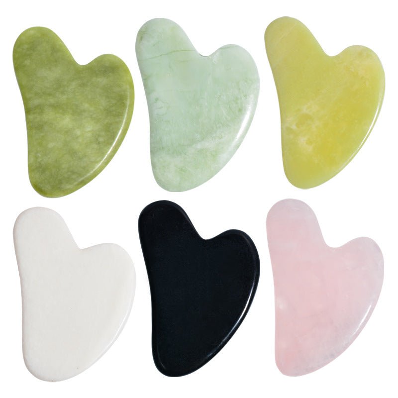 Guasha Jade Stone With Velvet Bag - Yorkn Inc✅
