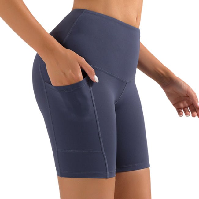 High Waisted Workout Shorts - Yorkn Inc✅
