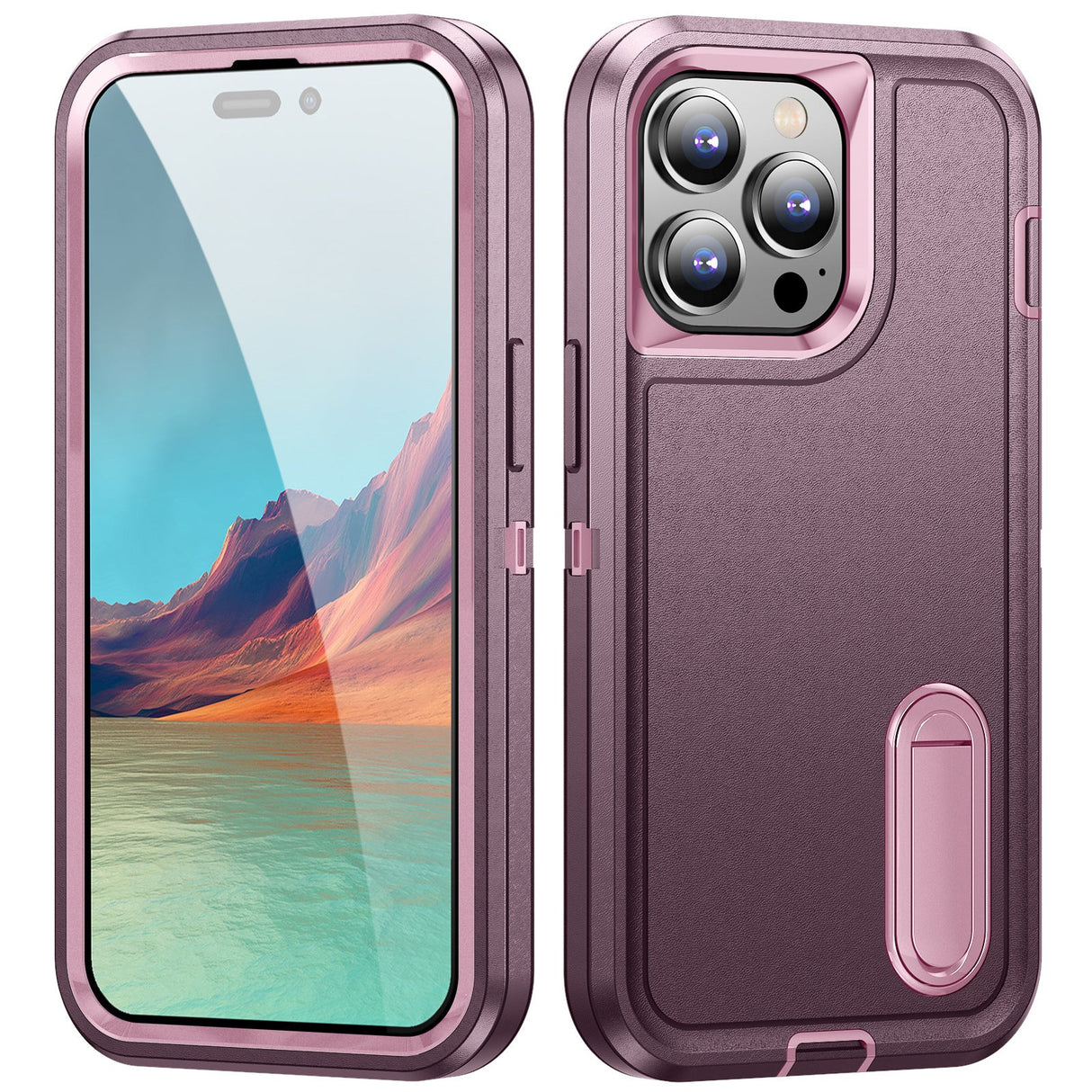 Iphone15 Case With Stand - Yorkn Inc✅