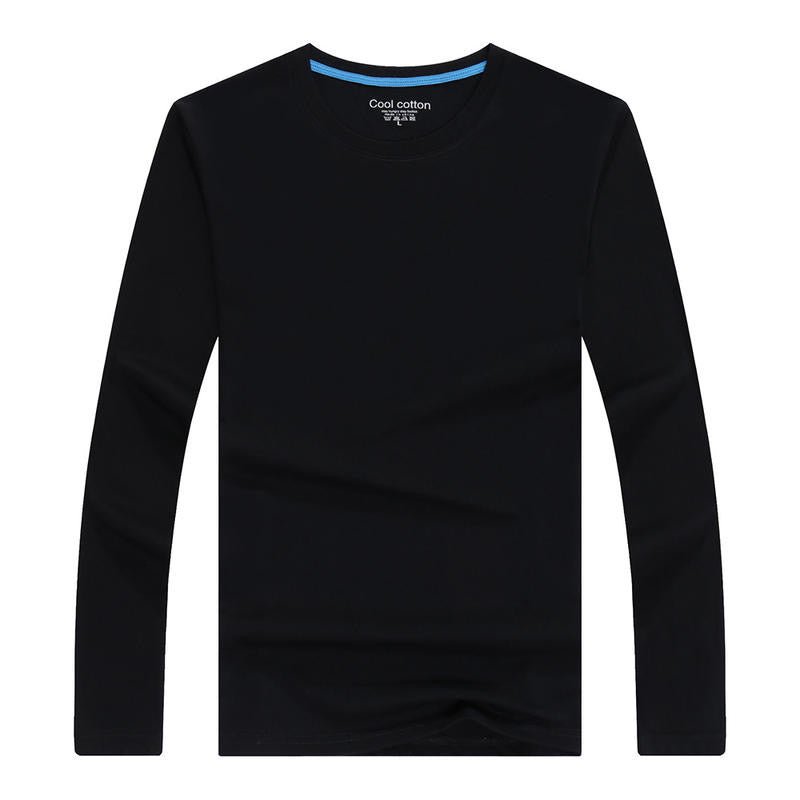 Long Sleeve Round Collar T-shirt - Yorkn Inc✅
