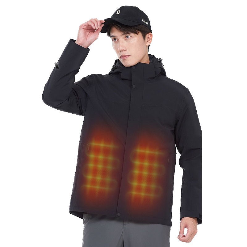 Men Heated Jacket With Down Liner - Yorkn Inc✅