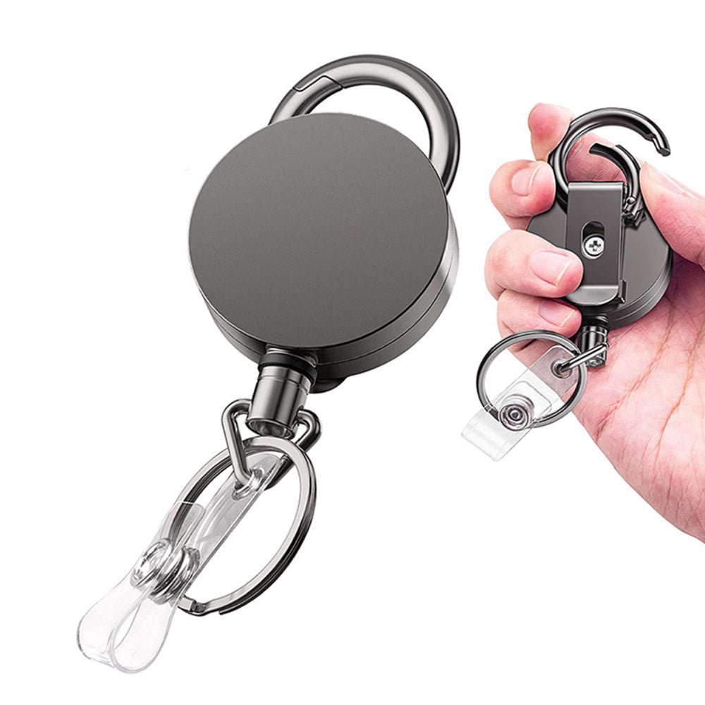 Metal Retractable Badge Holder - Yorkn Inc✅