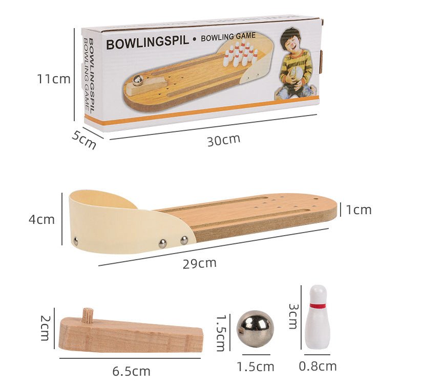 Mini Bowling Toy Set - Yorkn Inc✅