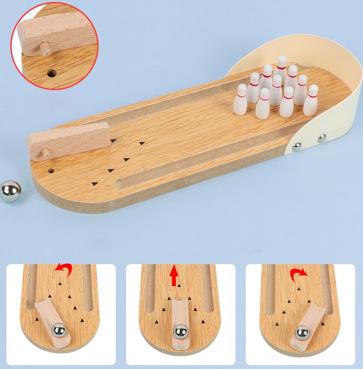 Mini Bowling Toy Set - Yorkn Inc✅