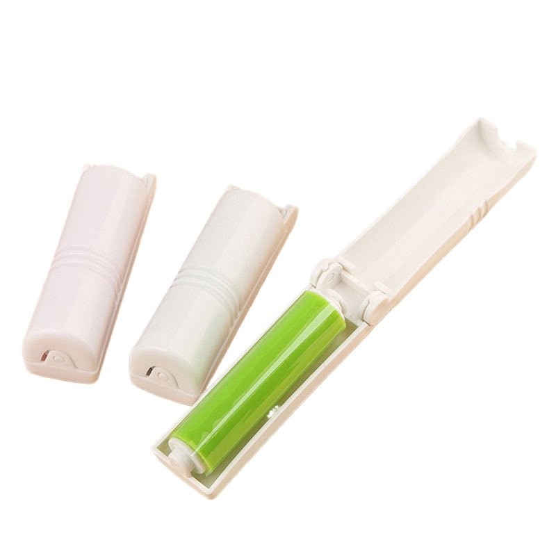 Mini Lint Roller Brush Hair Fabric Remove - Yorkn Inc✅