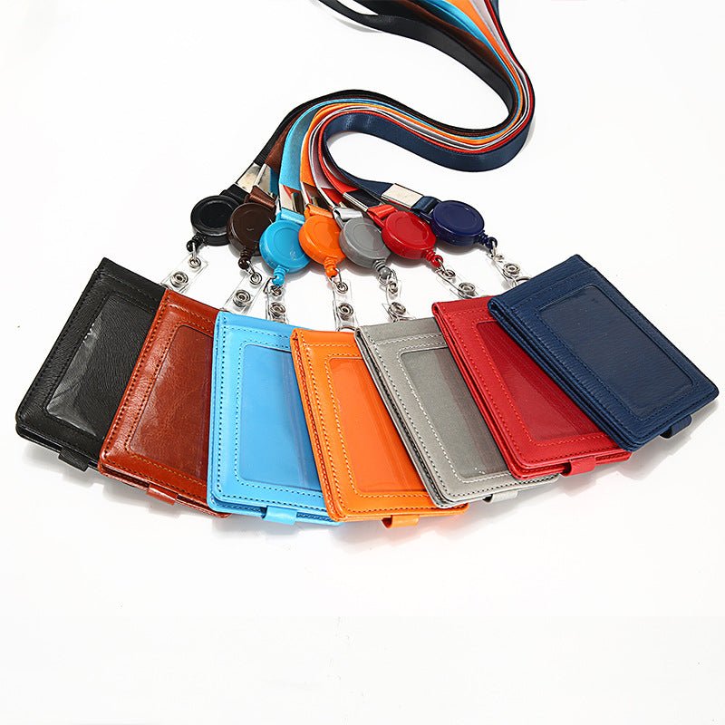 Multipurpose Id Card Holder With Retractable Lanyard - Yorkn Inc✅