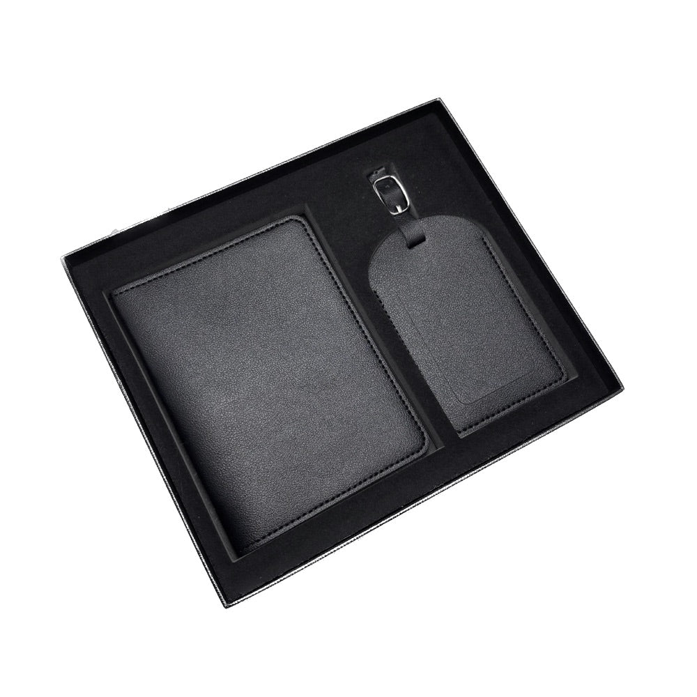 Passport Bag And Luggage Tag Gift Box Set - Yorkn Inc✅