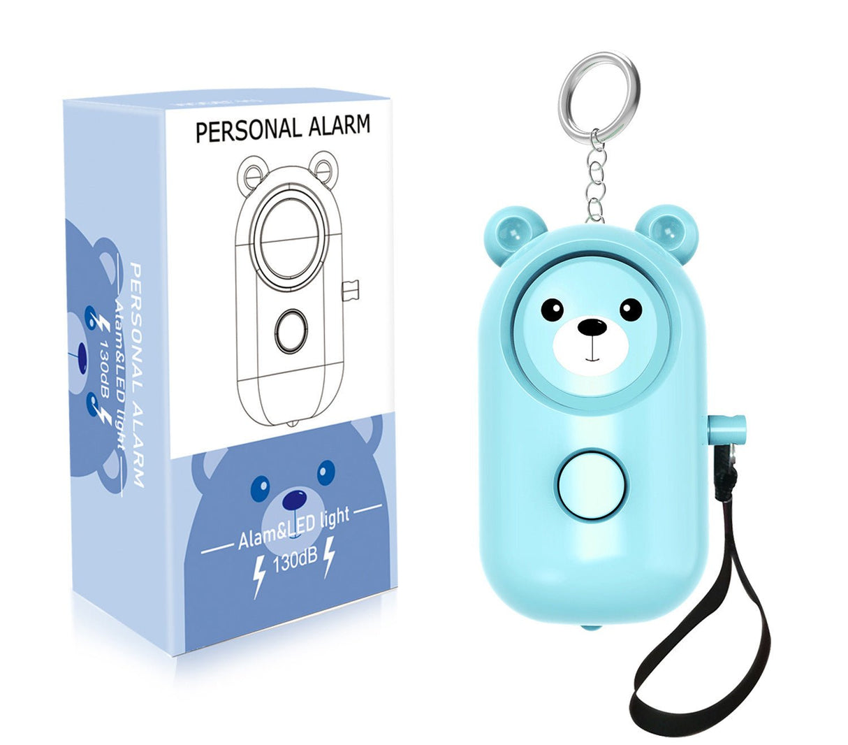 Portable Self Defense Alarm Keychain - Yorkn Inc✅
