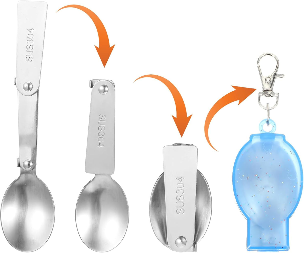 Portable Travel Camping Spoon - Yorkn Inc✅