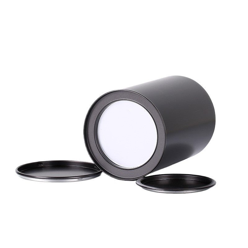 Round Empty Tin With Top - Yorkn Inc✅