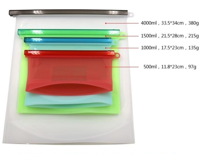 Silicone Bag 1500ml - Yorkn Inc✅