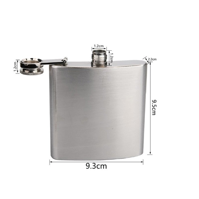 Stainless Steel 6oz Flask Gift Set - Yorkn Inc✅