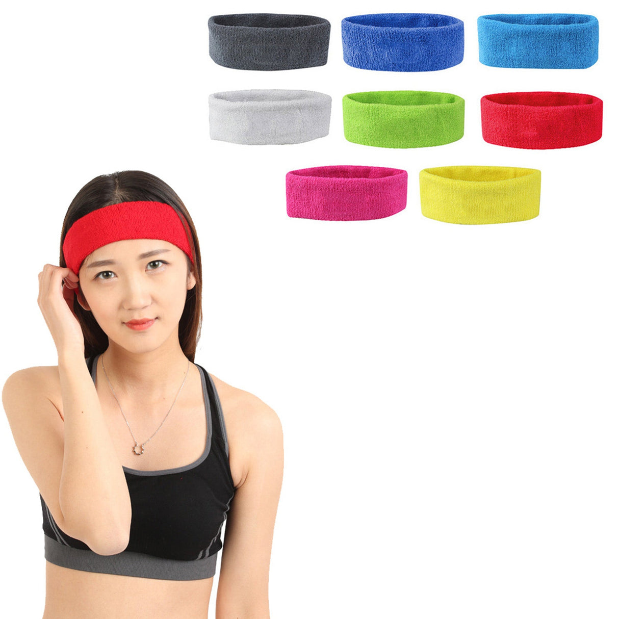 Sweatbands Sports Headband - Yorkn Inc✅