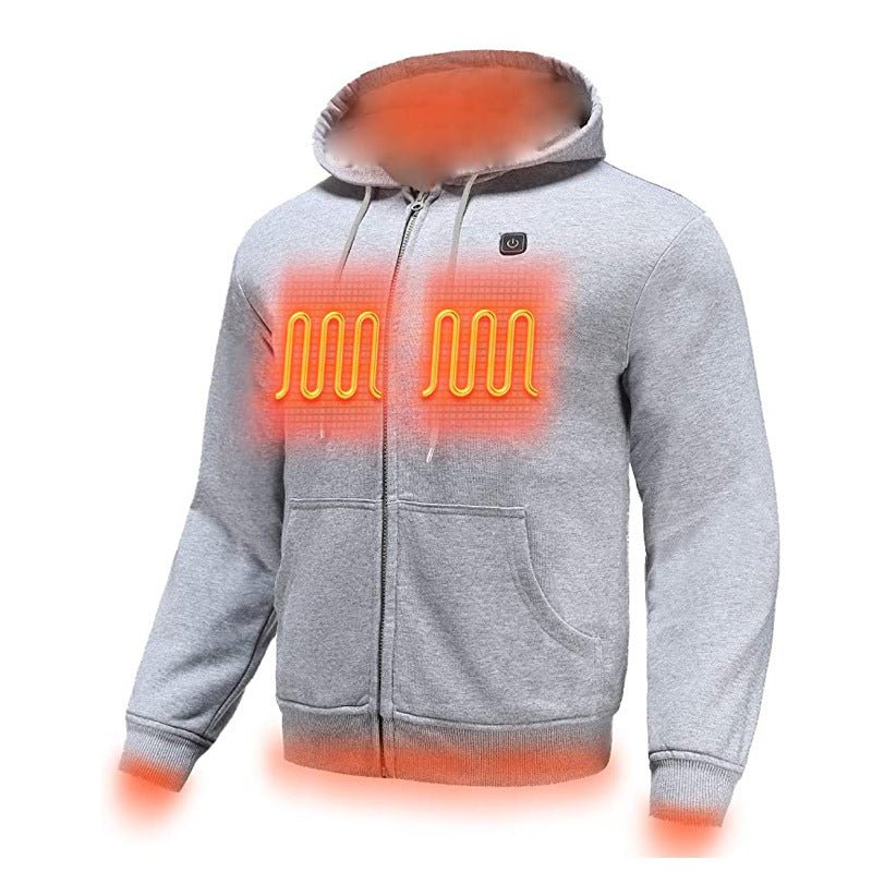 Usb Heated Hoodie Jacket - Yorkn Inc✅