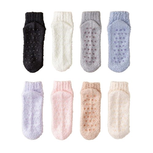 Velvet Adhesive Anti Slip Floor Socks - Yorkn Inc✅