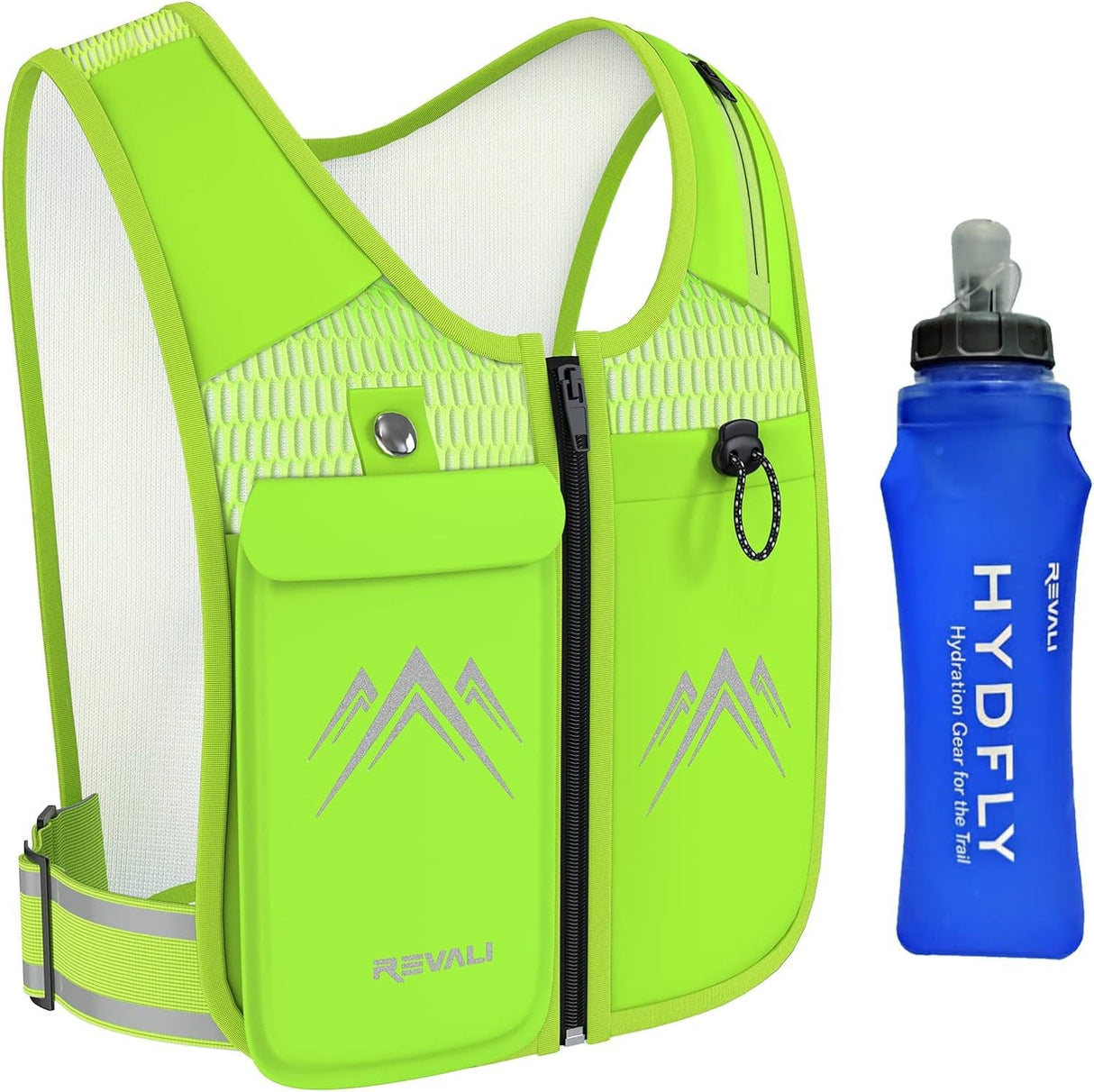 Zip Reflective Running Vests - Yorkn Inc✅