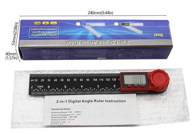 0 - 200mm Digital Ruler - Yorkn Inc✅