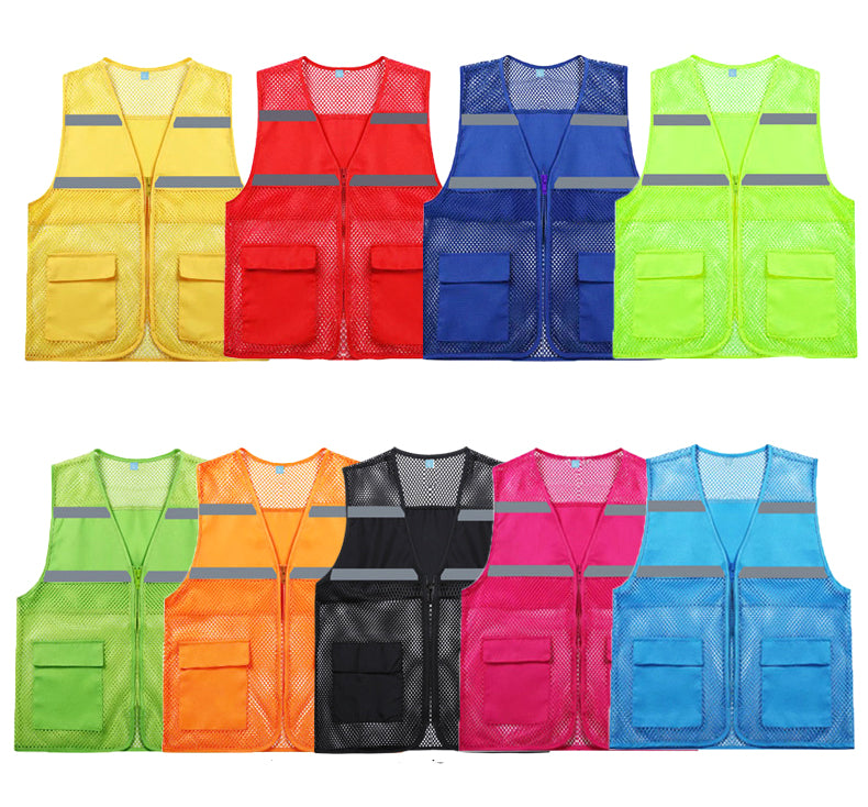 Reflective Mesh Volunteer Vest