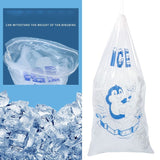 10 Lb Drawstring Ice Bag