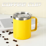 Tasse à poignée à double couche isolante de 12 oz 
