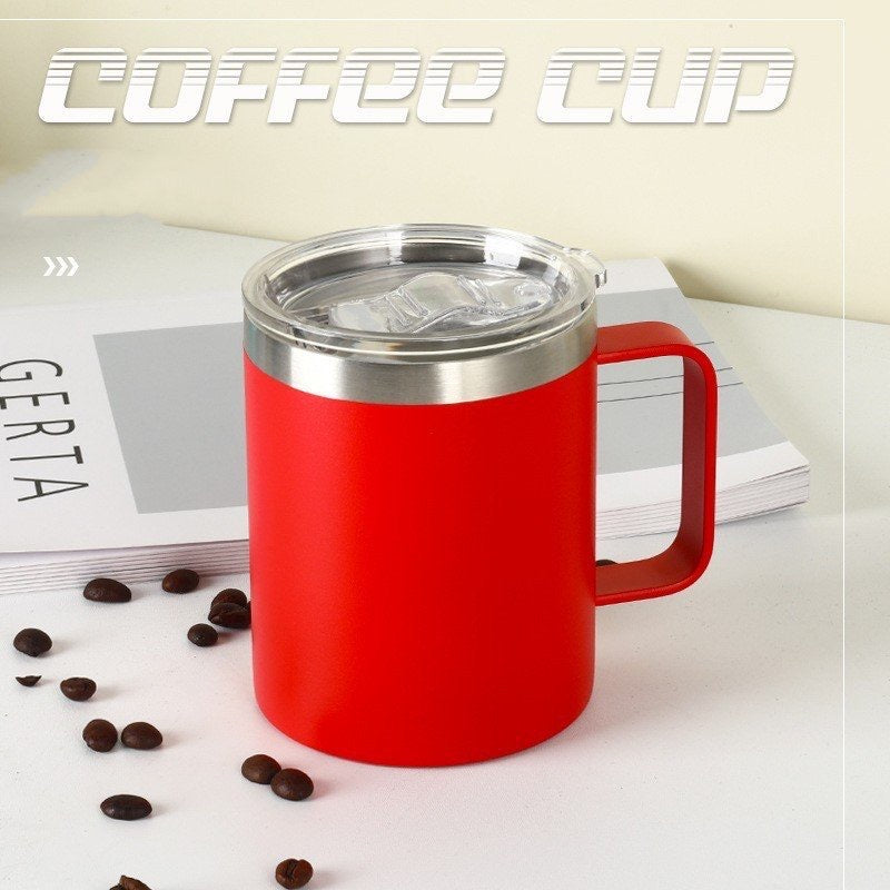 Tasse à poignée à double couche isolante de 12 oz 