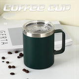 Tasse à poignée à double couche isolante de 12 oz 